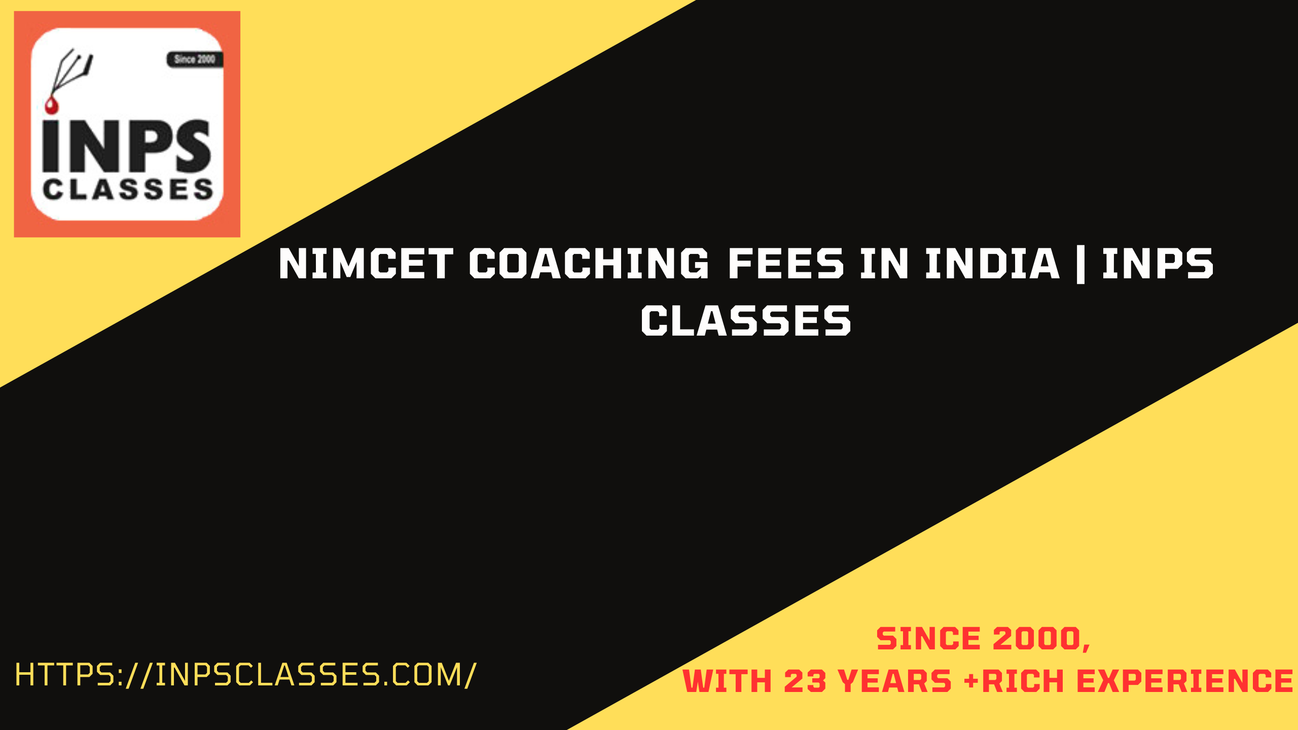 NIMCET Coaching fees In India | INPS Classes