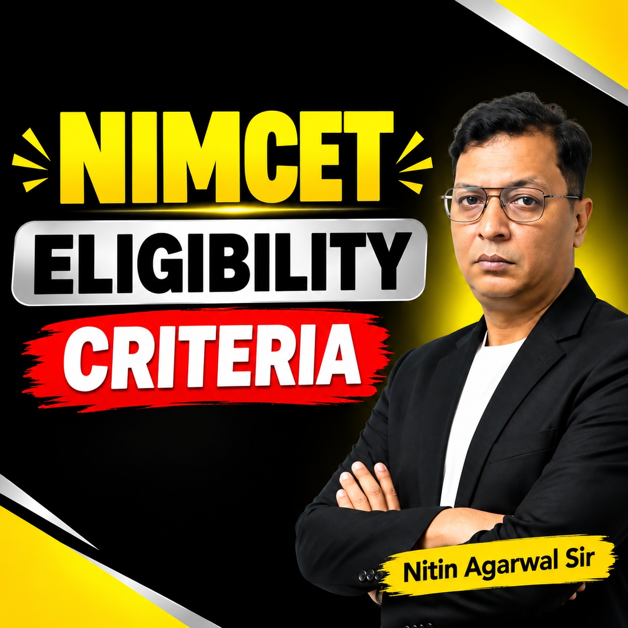 NIMCET Eligibility Criteria explained by Nitin Agarwal Sir - INPS Classes